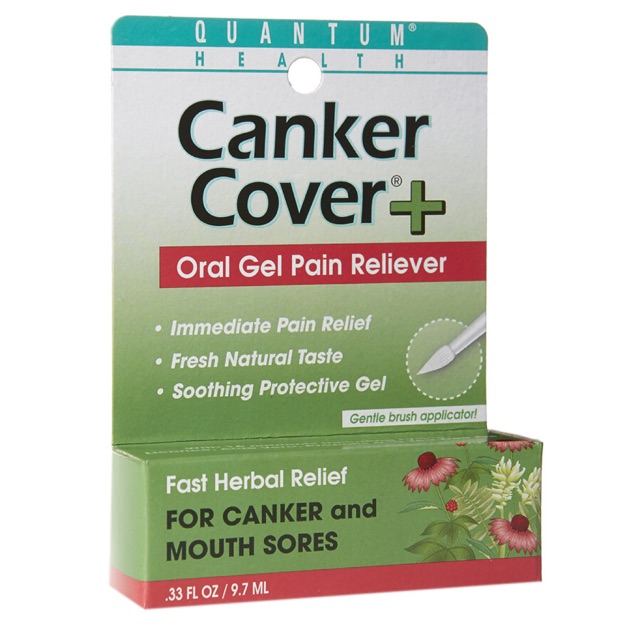 Dentemp Canker Cover Canker Sore Oral Pain Reliever (6 Counts) Canker