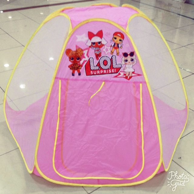lol pop up tent