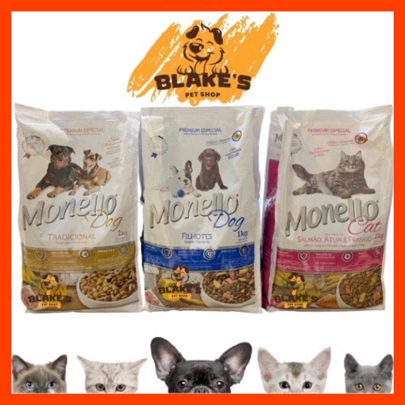 Monello Dog Food 1KG (Original Packaging) (Puppy, Adult, Adult Cat