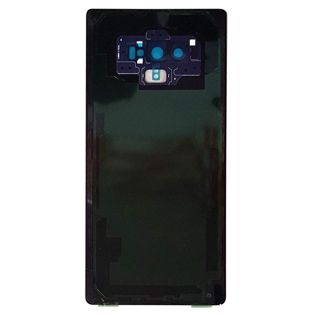 Any Carrier CELL4LESS Compatible Back Glass Door Cover Housing Installed Camera Frame N960 Lens Adhesive Replacement Samsung Galaxy Note 9 Black 