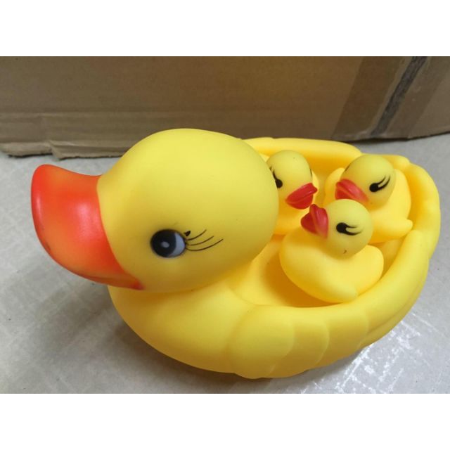 rubber ducky in bathtub