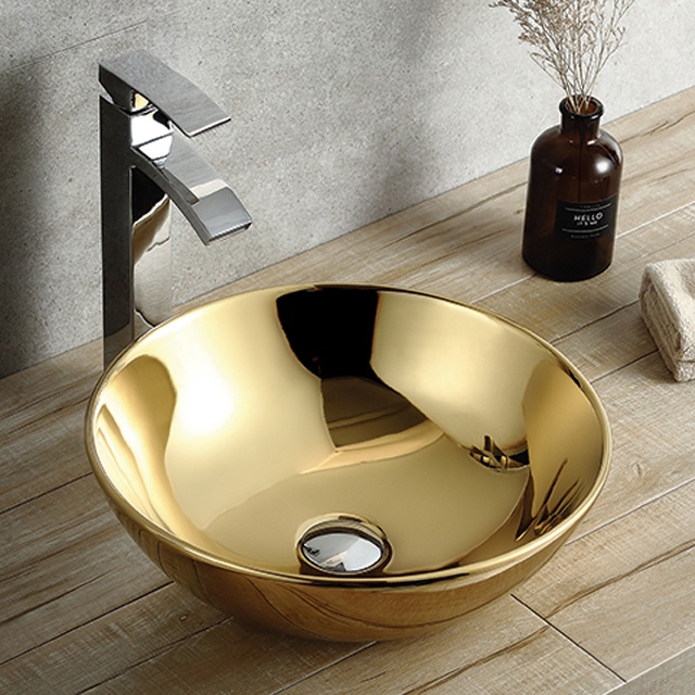 China wholesale art sink ceramic bathroom luxury wash basin table top