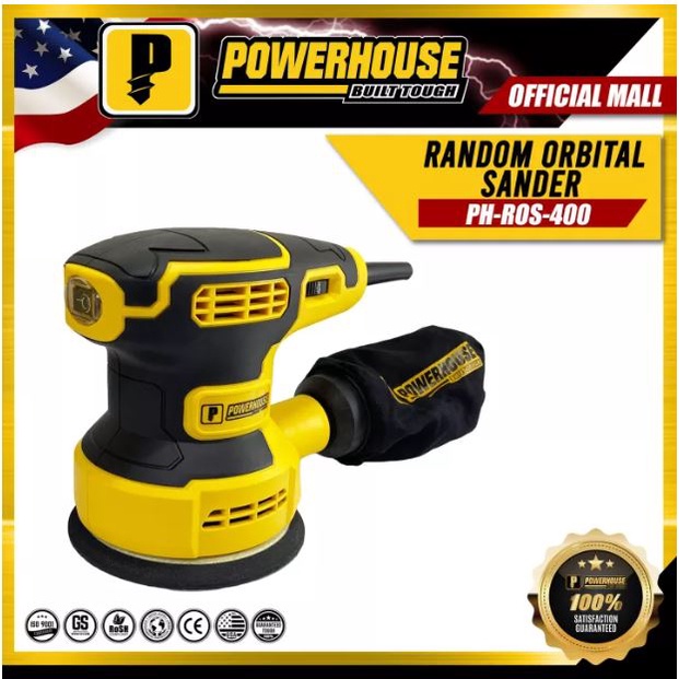 Powerhouse Random Orbital Sander 400W PHROS400 PHPT Shopee Philippines