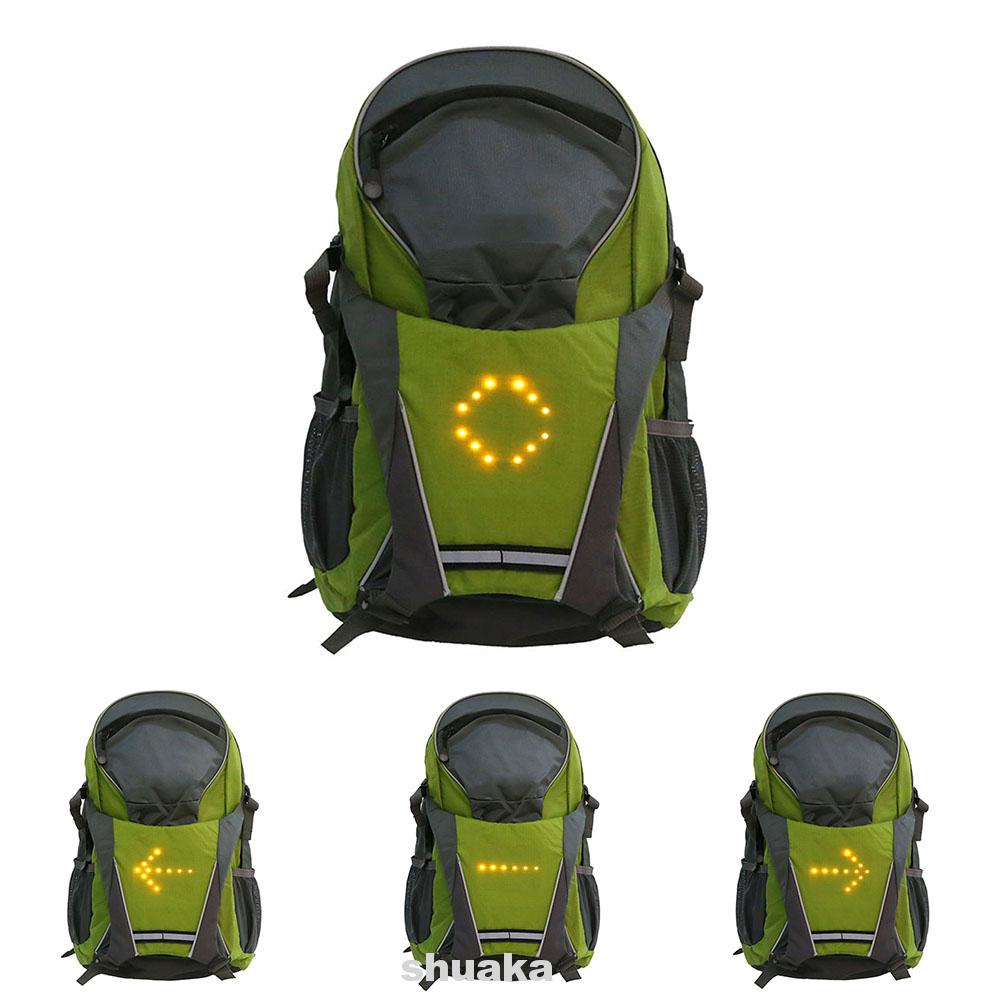 led cycling backpack