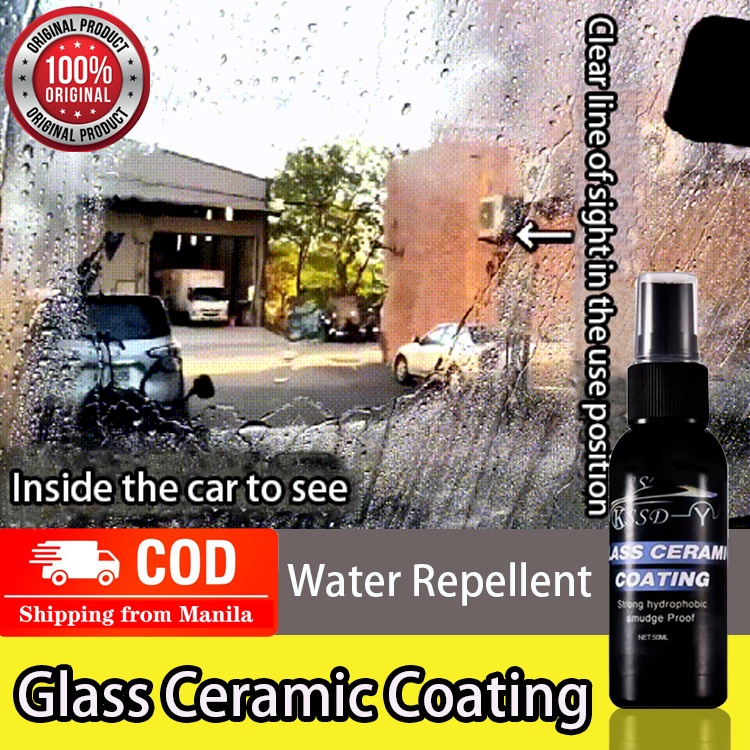 Car Glass Ceramic Coating Hydrophobic Coating Waterproof Car Glass