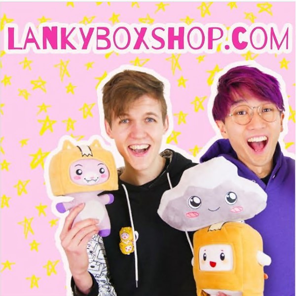 Cod Lankybox Plushie Toy Lanky Box Toys Lankybox Boxy Foxy Doll Lankybox Foxy Plush Stuffed 4467