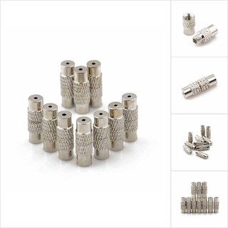 10Pcs Net Magnetic Clasp Stainless Steel Magnetic Clasps With Safe Snap Lock w//