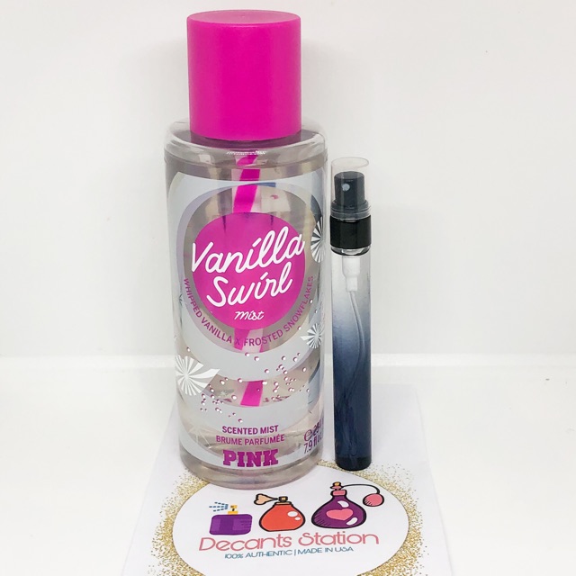 10ml Trial Size Authentic Victorias Secret Pink Vanilla Swirl Vacay Fragrance Mist Shopee 