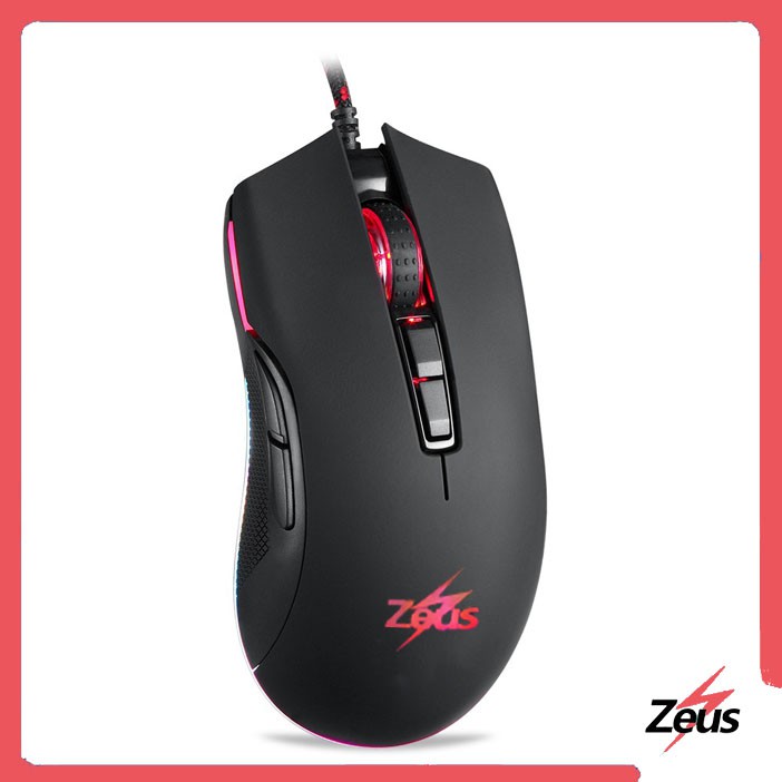 Zeus MR001 ( Z - Lance Head ) Wired Gaming Mouse RGB Backlight Gaming