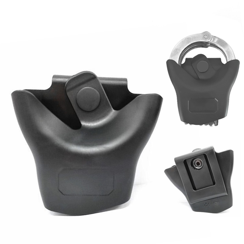 Tactical Handcuff Case Police Belt Holster Conceal Carry Handcuff