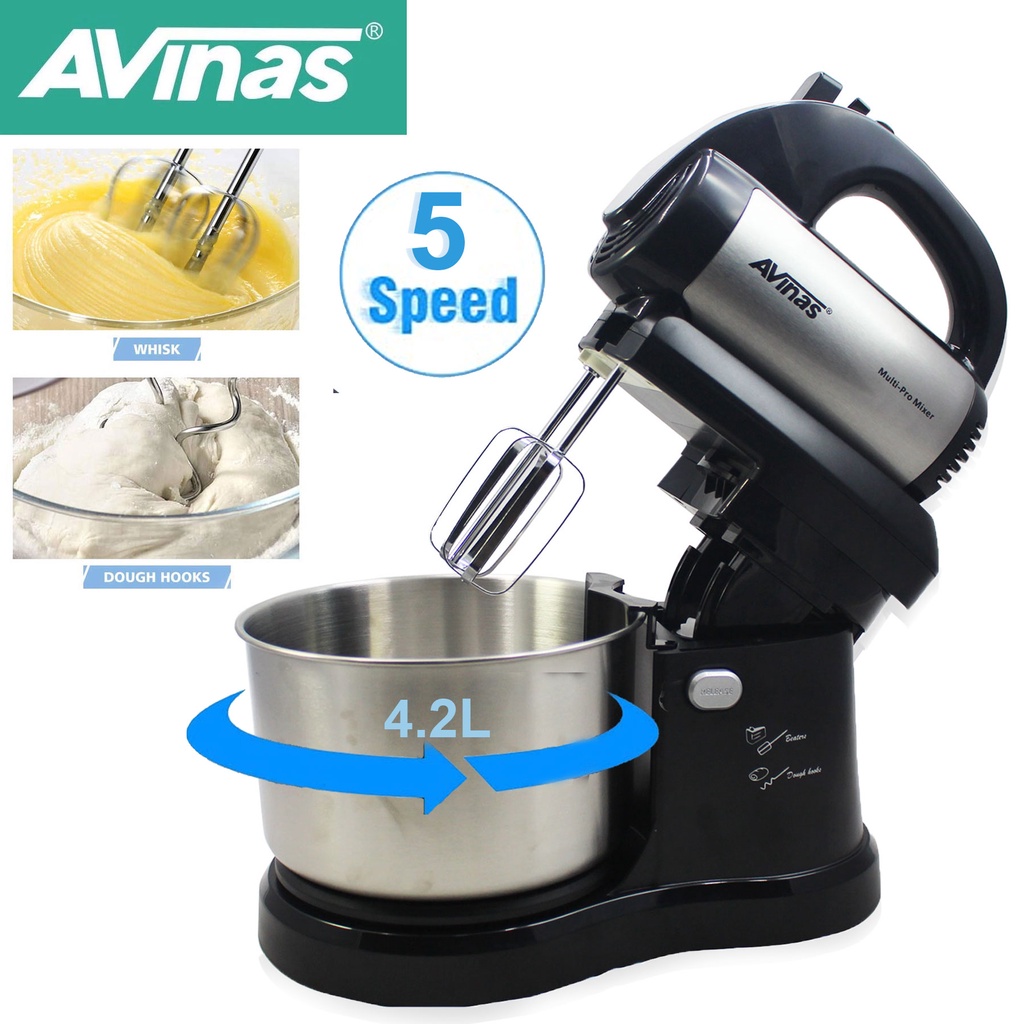 AVINAS AV9517 Electric Swinging Stand Mixer Food Blenders Machine kNce
