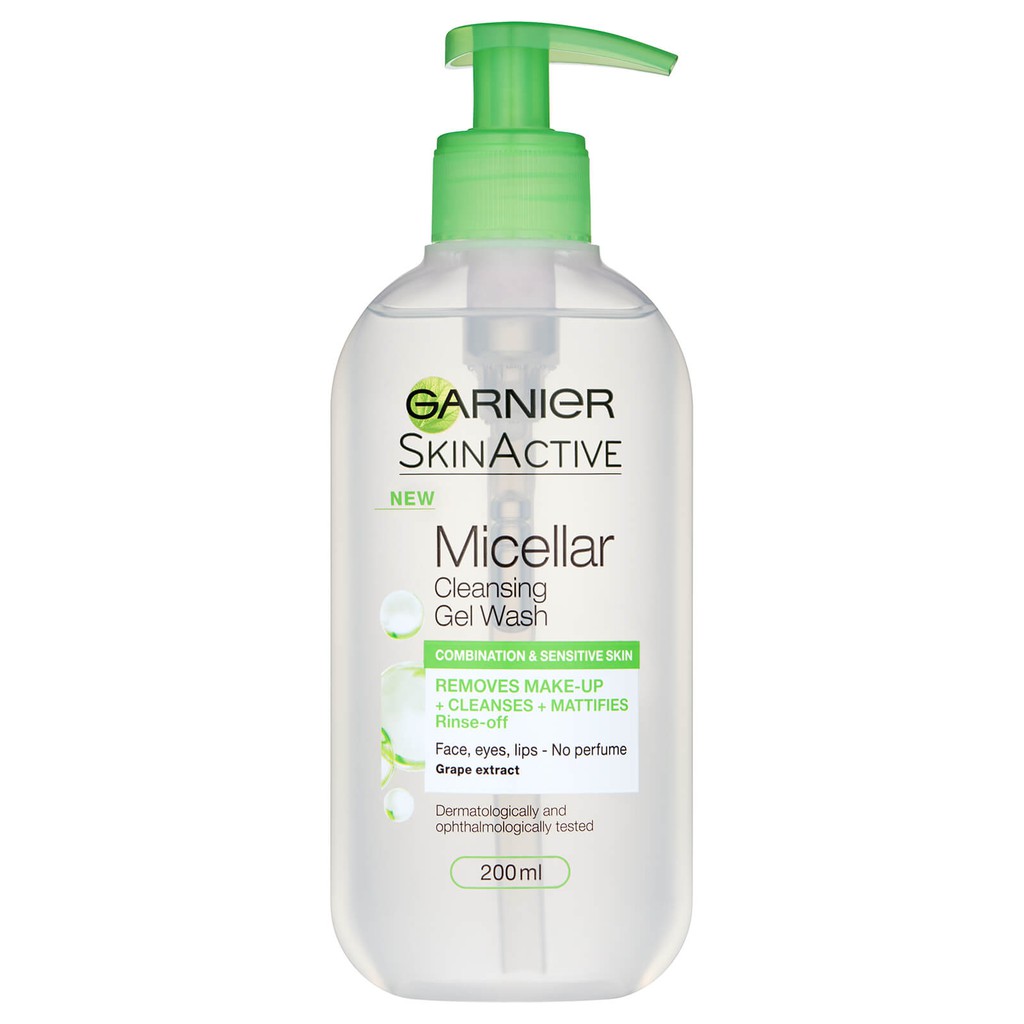 garnier sensitive face wash