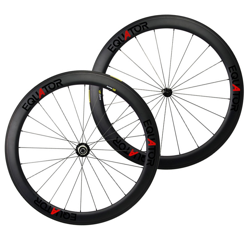 700CFull Carbon Racing Wheel Set Hangqi Equator Plan Taiwan Lightweight