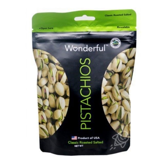 Wonderful Pistachios Classic Roasted Salted (668g) Natural Source of