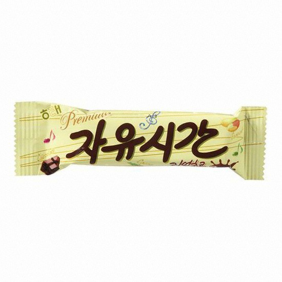 Haitai Prenuim Free Time Almond Chocolate Energy Bars 36g Shopee