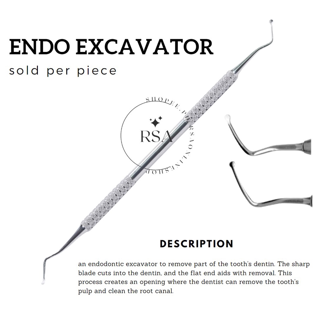 Endo Excavator / Endodontic Excavator | Shopee Philippines