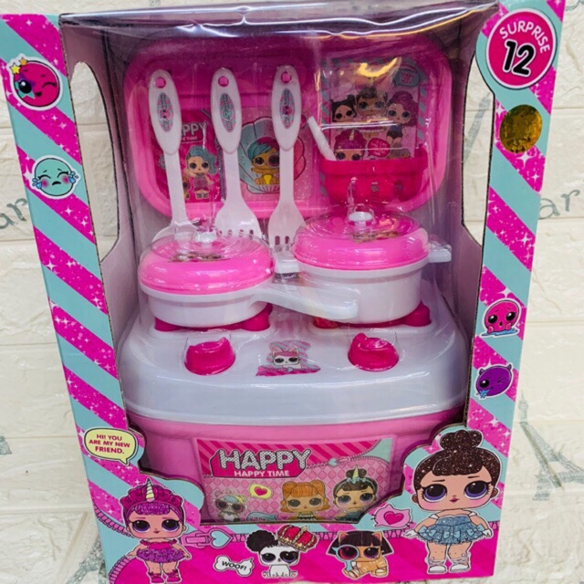 barbie kitchen set for kids