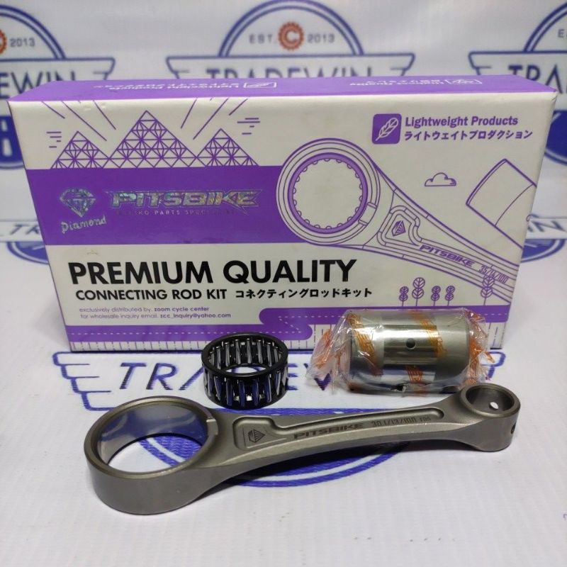WAVE125 CONNECTING ROD SET STANDARD PITSBIKE DIAMOND V2 XRM125 RS125