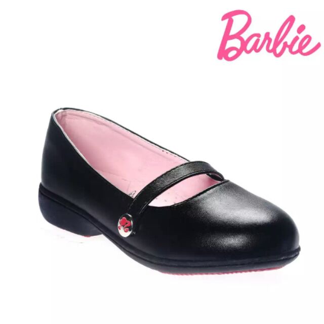 Barbie Black shoes for kids | Shopee 