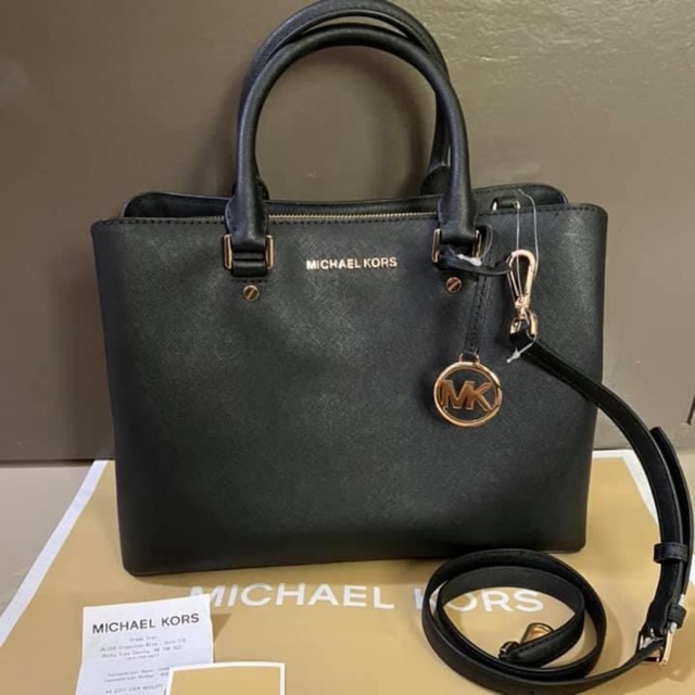 mk savannah large satchel