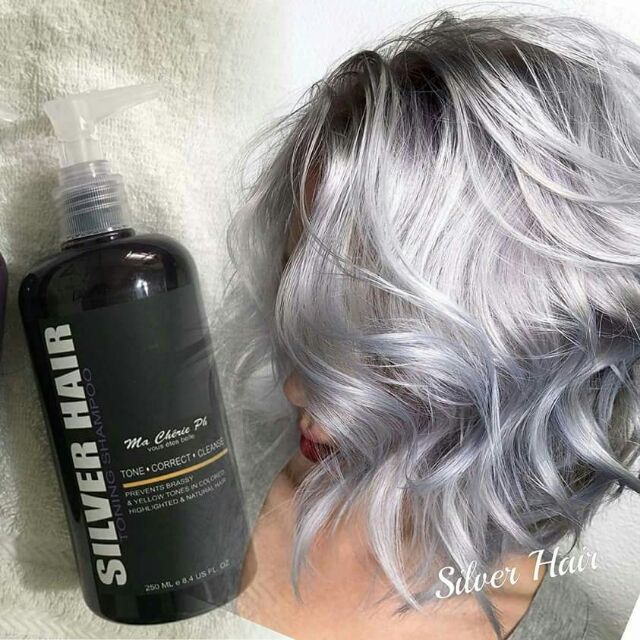 Silver Hair Toning Shampoo And Conditioner