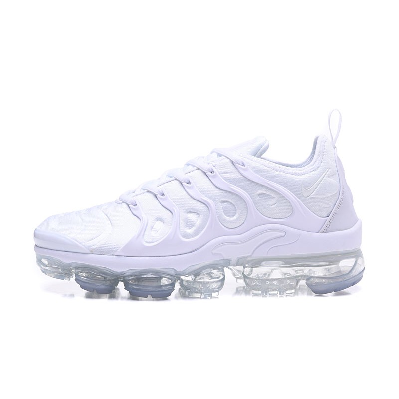 vapormax plus grey and white