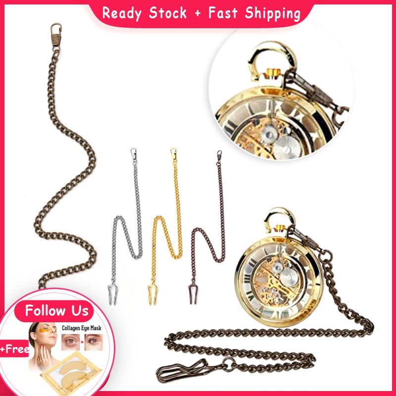 Pocket Watch Chain Metal Pendant Holder 