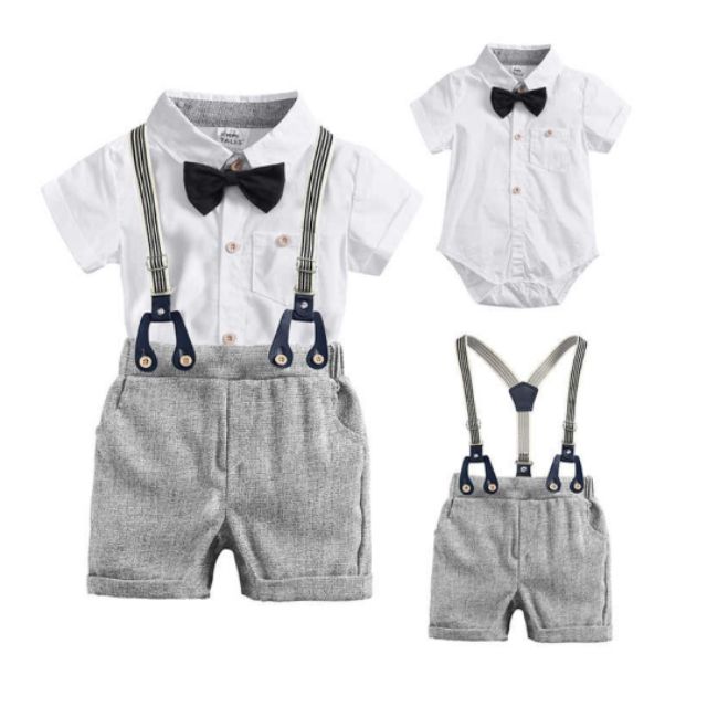 Baby Boys Christening Birthday Formal Outfit Shopee Philippines