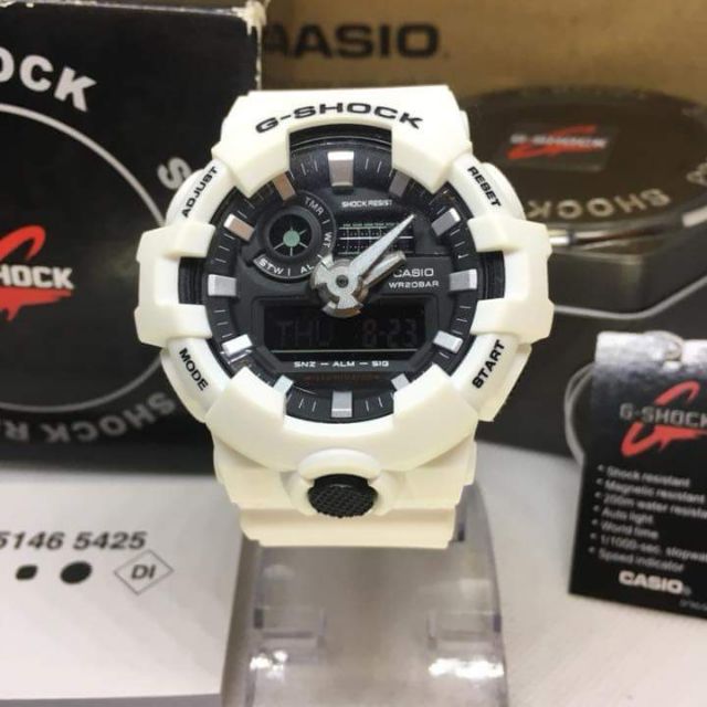 casio ga 700 white