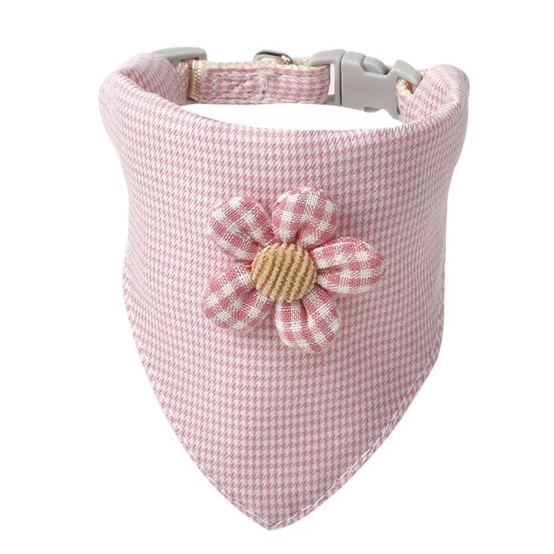 Pet Adjustable Triangle Scarf Dog Puppy Cat Neck Scarf Bandana Collar Fashion Neckerchief #5