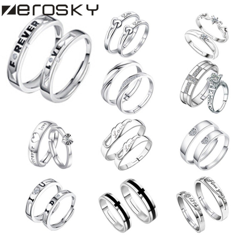 silver shop rings