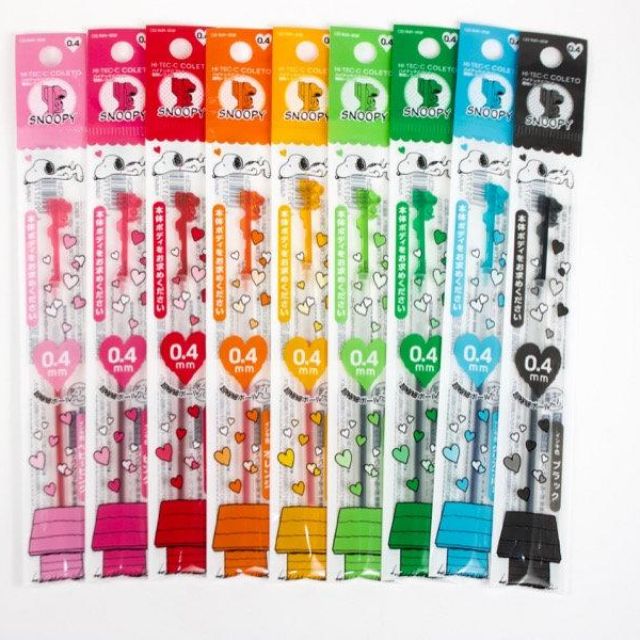 Snoopy Sailor Moon Hi Tec C Coleto Refill Single Shopee Philippines