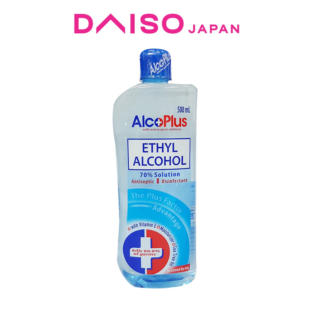 AlcoPlus Ethyl Alcohol 70% Solution 500ml | Shopee Philippines