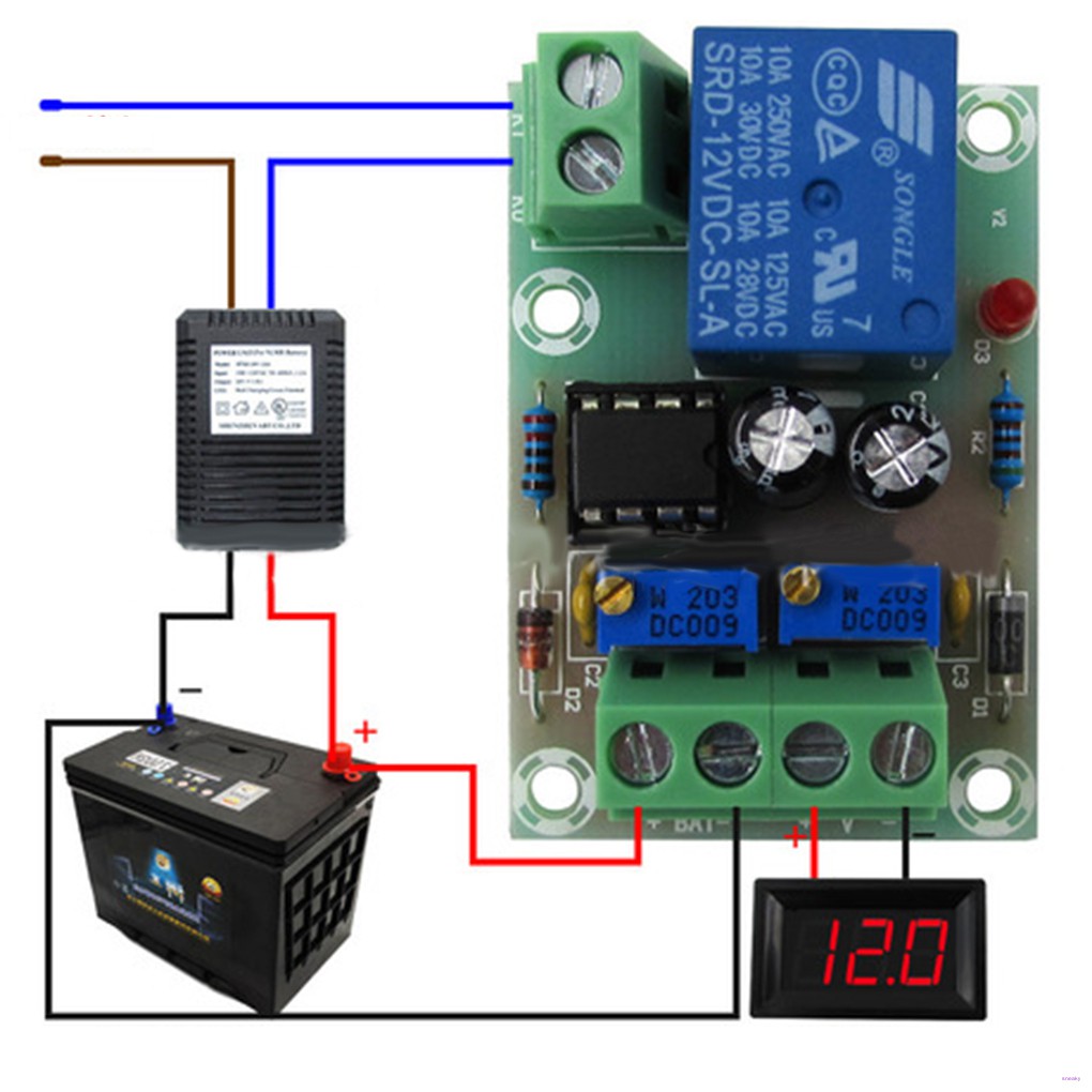 12V Intelligent Charger Module Power Supply Controller Board Automatic