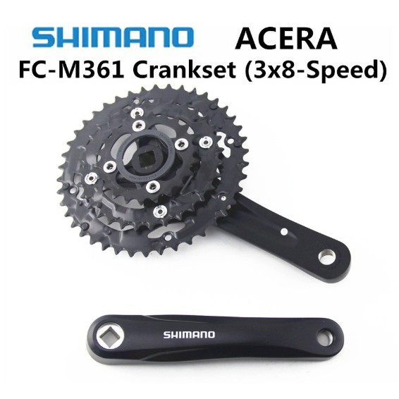 shimano acera crankset