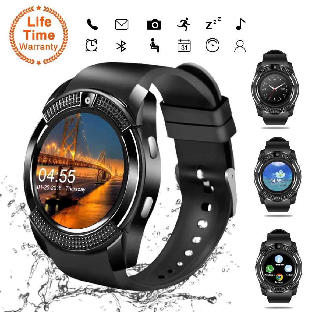 bluetooth watch compatible with android