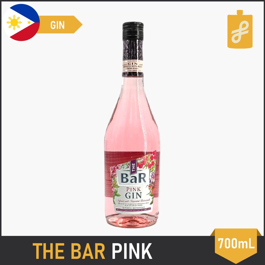 The BaR Pink Gin 700mL Shopee Philippines