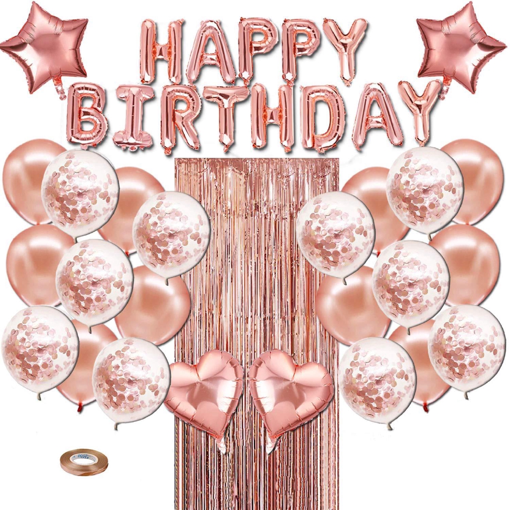 Rose Gold Birthday Background | Images and Photos finder