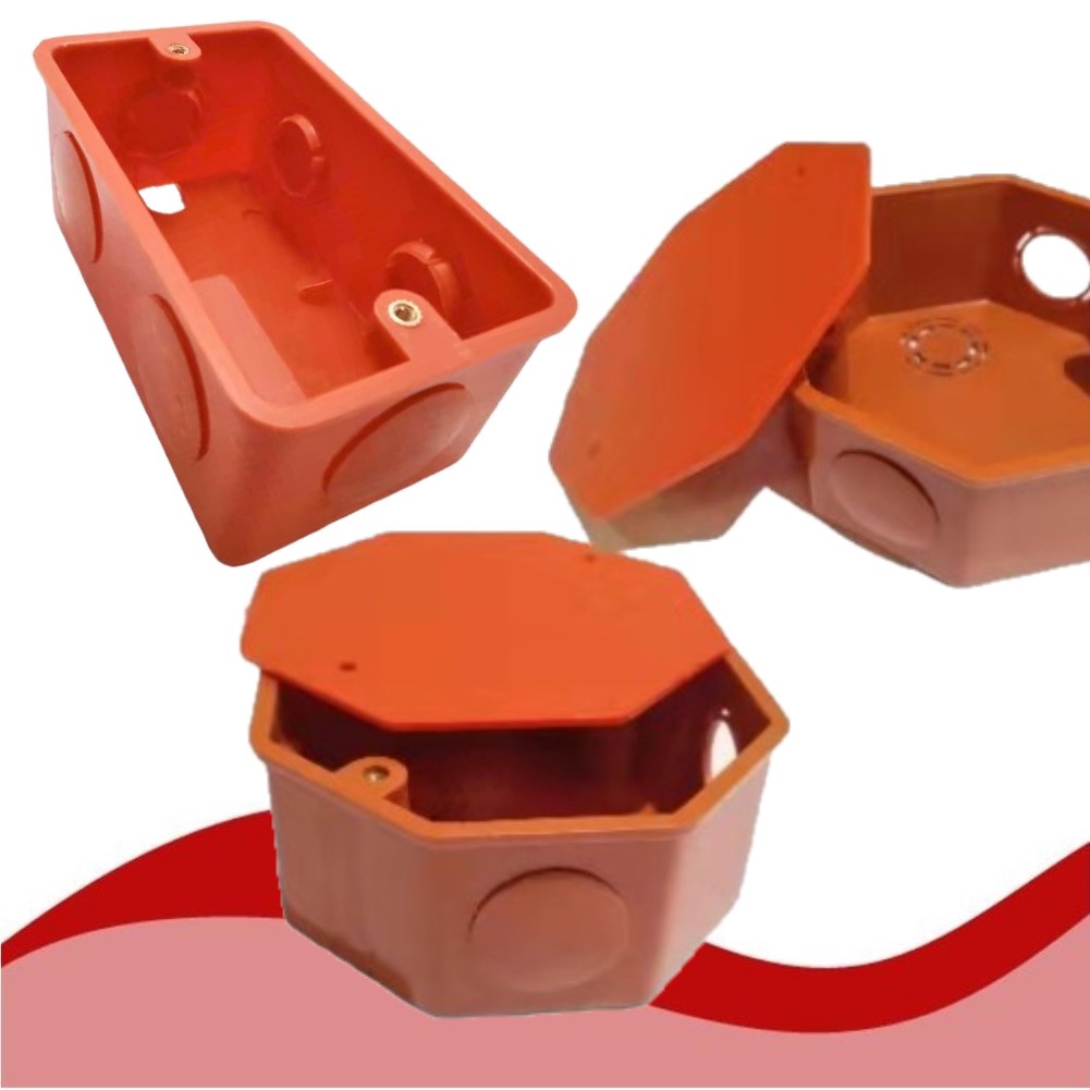 TLX High Quality Utility Box, Junction Box with Cover eith Screw