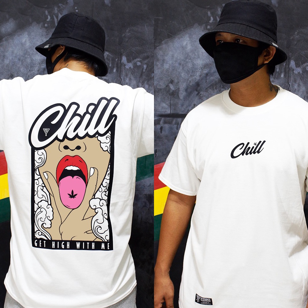 G/Chill (White) by Print Maniac Clothing Shopee Philippines