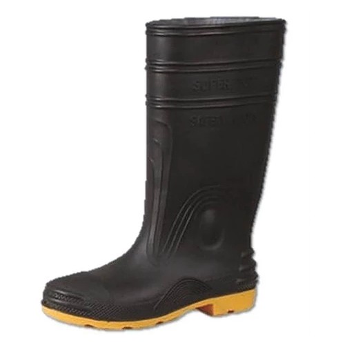Rubber Rain Safety Boots w/o Steel Toe 