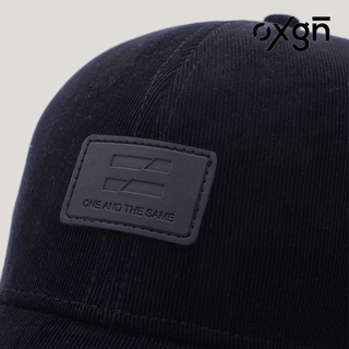 OXGN COED Corduroy Trucker Cap For Men And Women (Black/Tan) #4