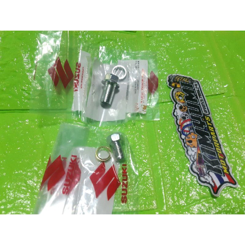 drain bolts with washer gasket Raider Fi o Carb Shopee Philippines