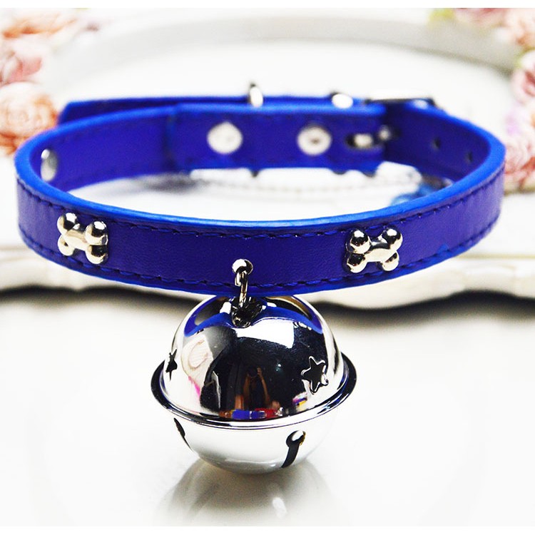 Ready StockBone Collar with Big Bell, 4cm In Diameter, Cute Chao Meng, Pet Dog, Cat and Cat Access #7