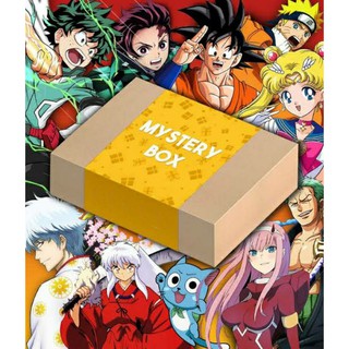 Anime Fan Merch Box (Boku no Hero Academia, Demon Slayer, Haikyuu, One Piece, Tokyo Ghoul etc)