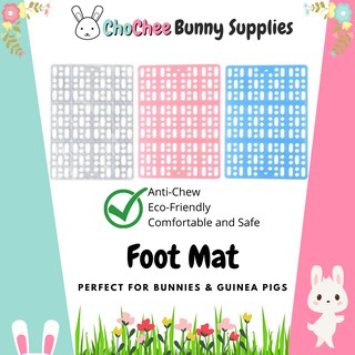 Rabbit, Hamster and Small Pets Foot Mat/Pads - MADE FOR RABBIT (ANTI CHEW, EASY TO CLEAN, DURABLE)