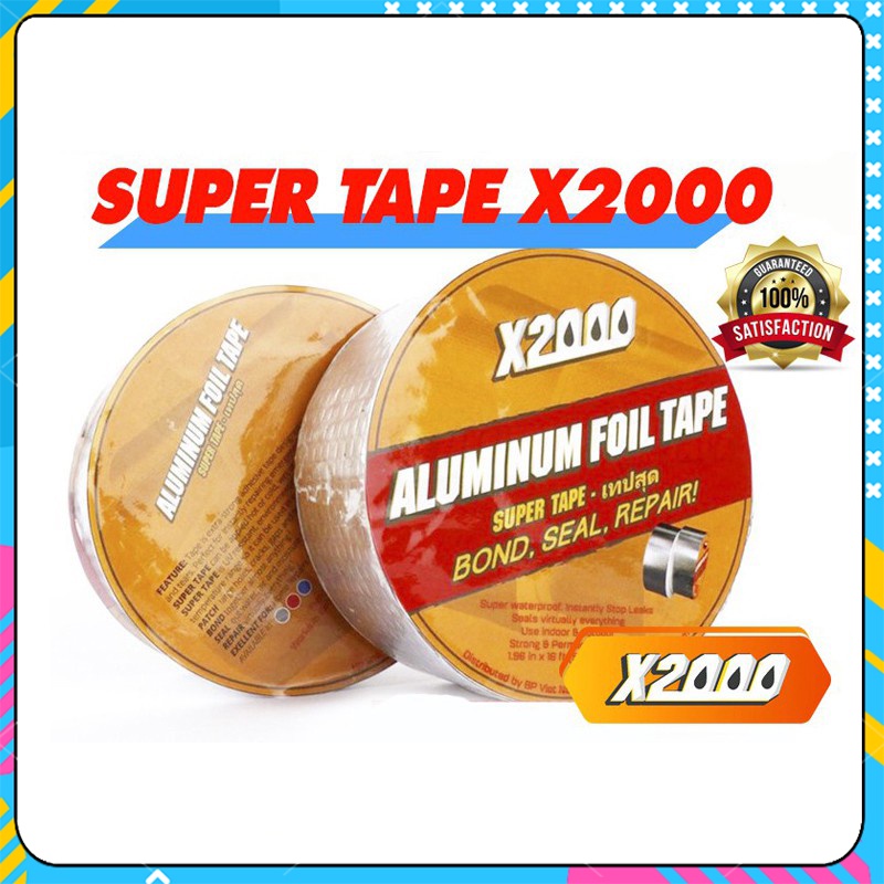 Super Adhesive Tape X2000 Waterproofing Tape, Leak Proof Wall Stickers ...