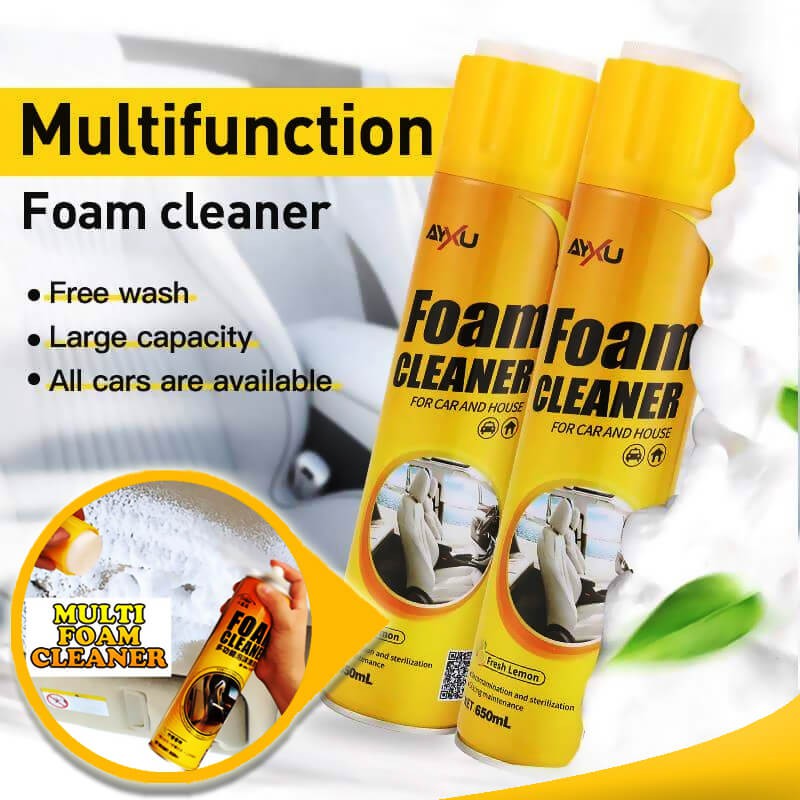 MultiFunctional Foam Cleaner for Car and House 650ML Spray to Clean ...