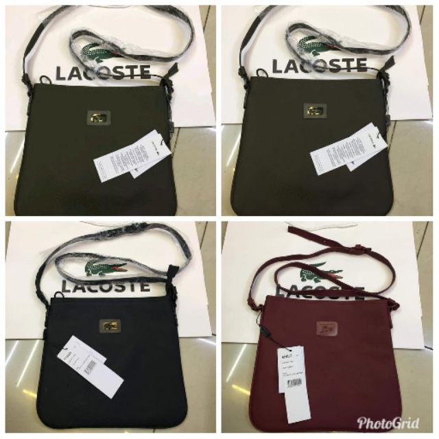 lacoste women's cross body bag