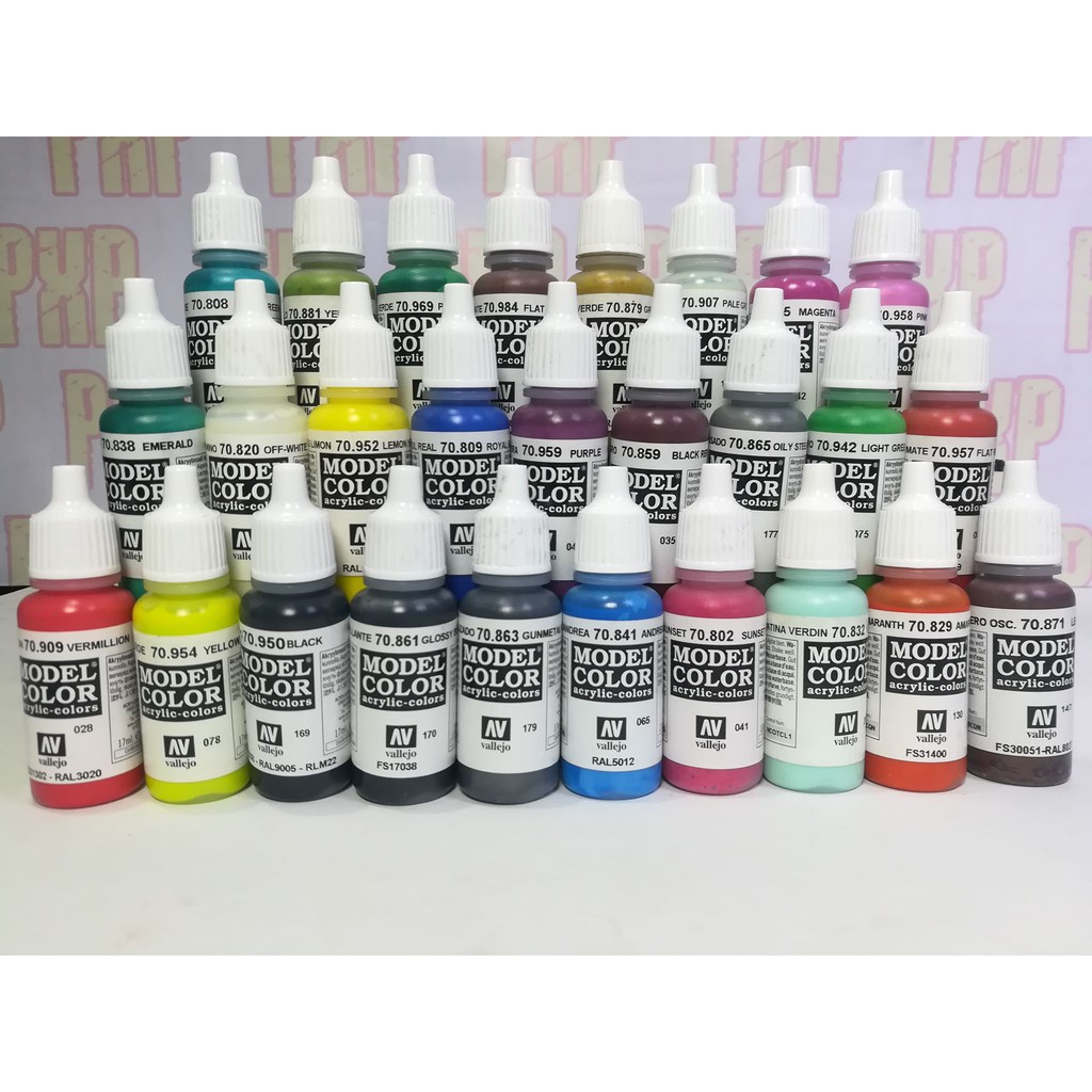 acrylic paint Vallejo Model Color / Air Acrylic | Shopee Philippines
